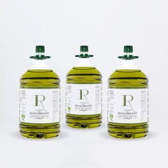 Organic Extra Virgin Olive Oil 5 Liters x 3 PET